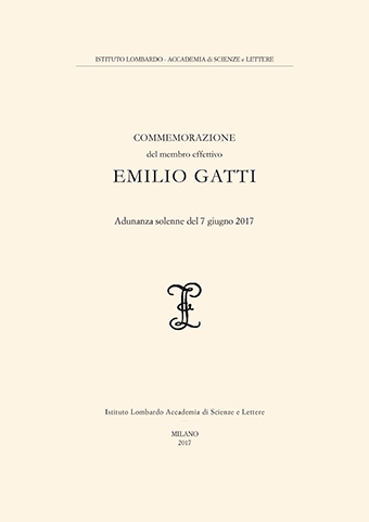 					Visualizza Commemorazione del membro effettivo Emilio Gatti
				